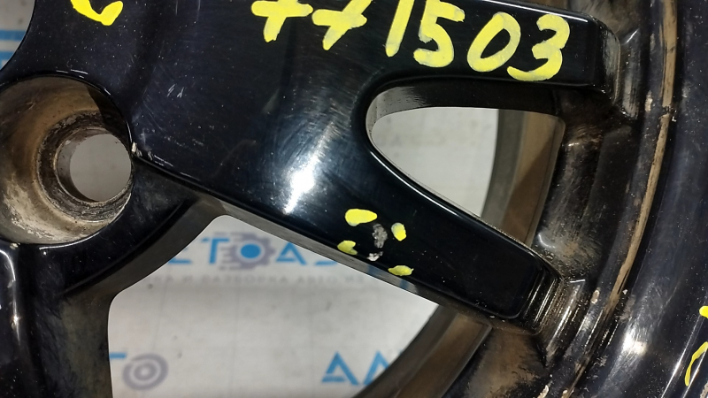 Диск колесный R15 x 6J ET45 5*100 Toyota Prius 30 13-15 рест, легкая бордюрка