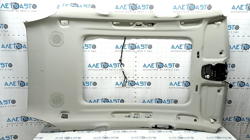 Обшивка потолка Volvo XC60 18-21 под панораму, серая, под чистку, повреждение проводки водой