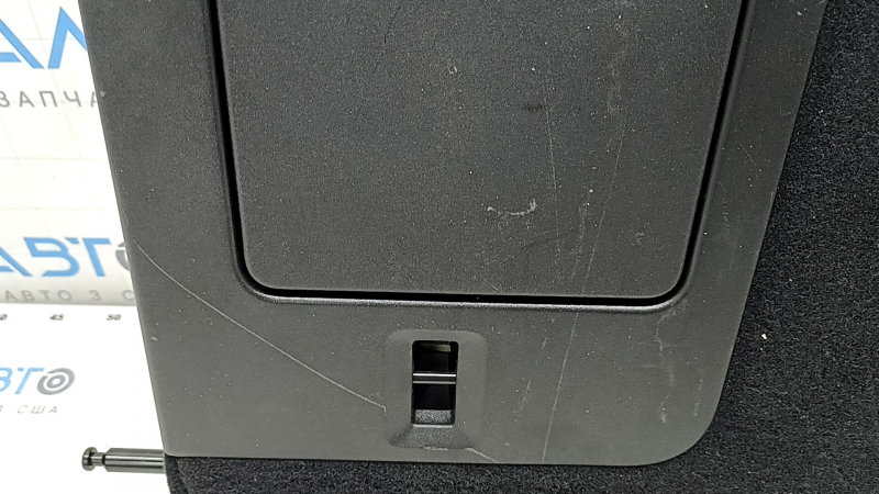 Спинка заднего ряда 2 ряд правая Volvo XC60 18-26 с подголовником, кожа серая, вмятина,царапины на спинке