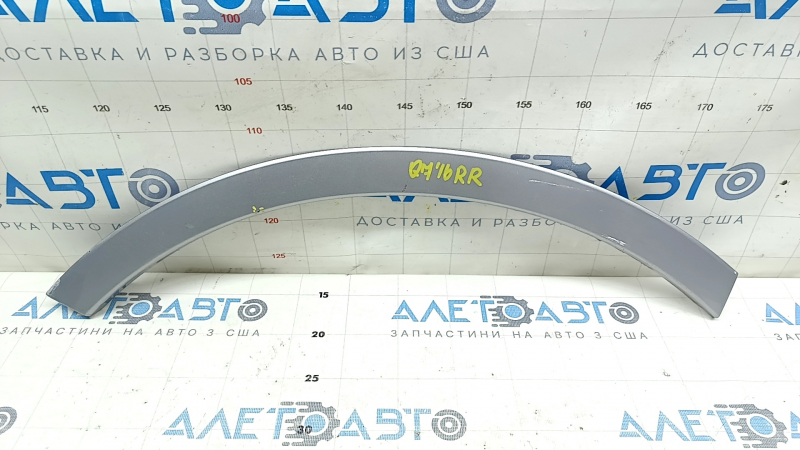 Накладка арки крыла задняя правая Audi Q7 16-19 на кузове под R18-R20, тычка