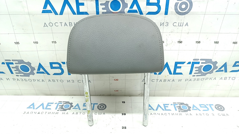Подголовник 2 ряда левый Audi Q7 16-19 кожа, серый