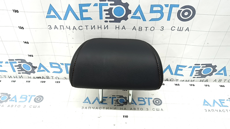 Подголовник 2 ряда центральный Honda CRV 23-26 кожа черная с оранжевой строчкой, Sport Touring, Sport-L