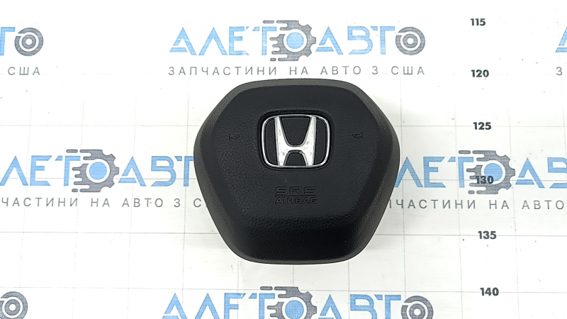 Подушка безопасности airbag в руль водительская Honda CRV 23-26 черная, ржавый пиропатрон