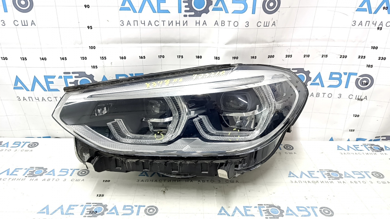 Фара передняя левая в сборе BMW X3 G01 X4 G02 18-21 LED ADAPTIVE, с креплением, с уплотнителем