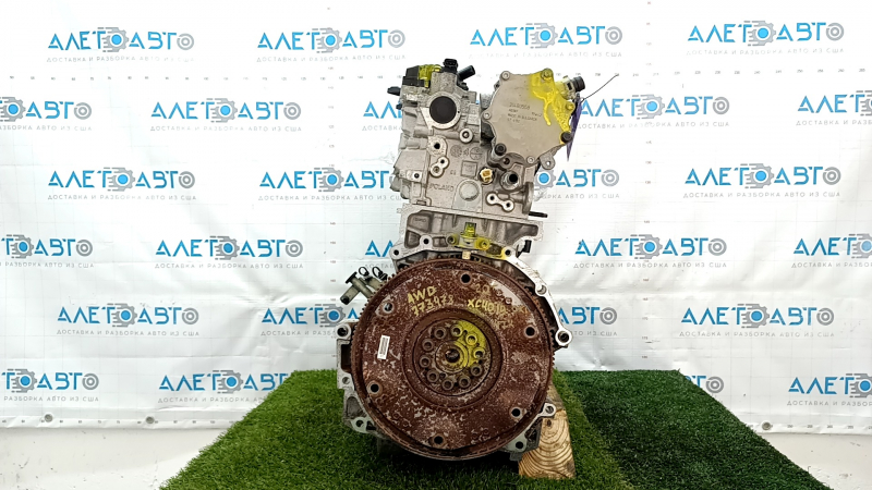 Двигатель Volvo XC40 19-22 2.0T B4204T18 AWD без навесного, 47к, ржавый маховик, 10-10-10-10