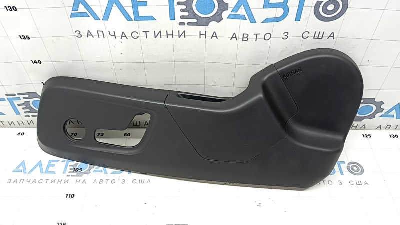 Накладка управления водительским сидением Volvo XC40 19-26 черная