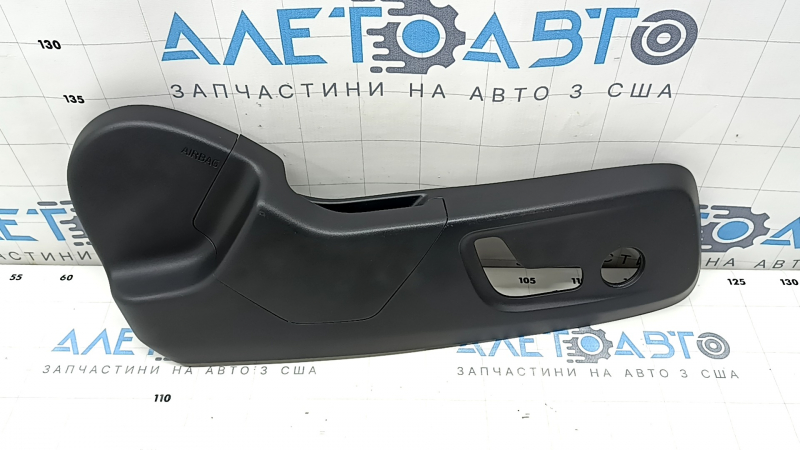 Накладка управления пассажирским сидением Volvo XC40 19-26 черная, потерта