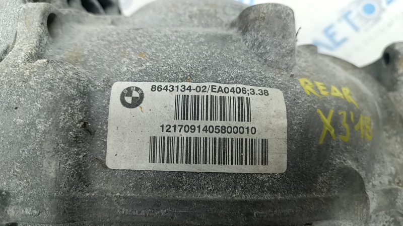 Задний дифференциал редуктор BMW X3 G01 18-24 42к 3.38