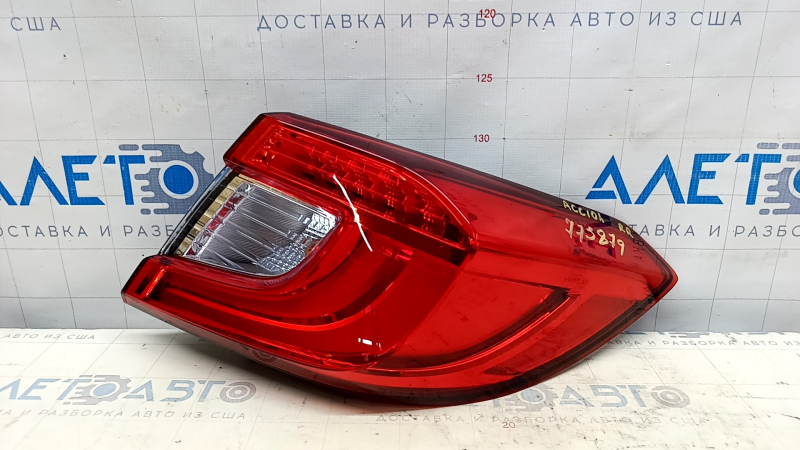 Фонарь внешний крыло правый Honda Accord 18-20 hybrid