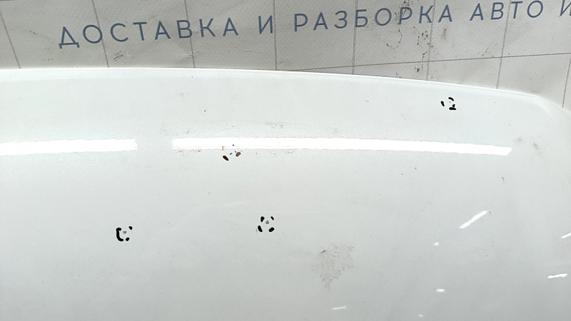Капот голый Audi Q5 80A 18-24 алюминий, белый LS9R, песок