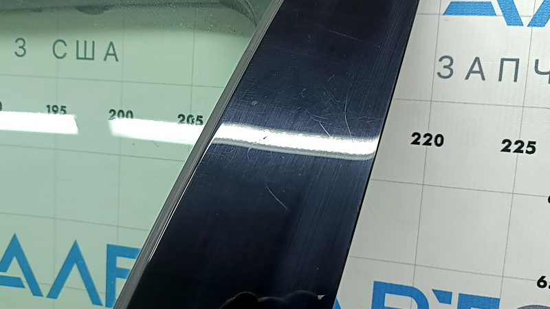 Дверь в сборе передняя левая Honda Accord 18-22 keyless, графит NH-797M, царапины на накладке