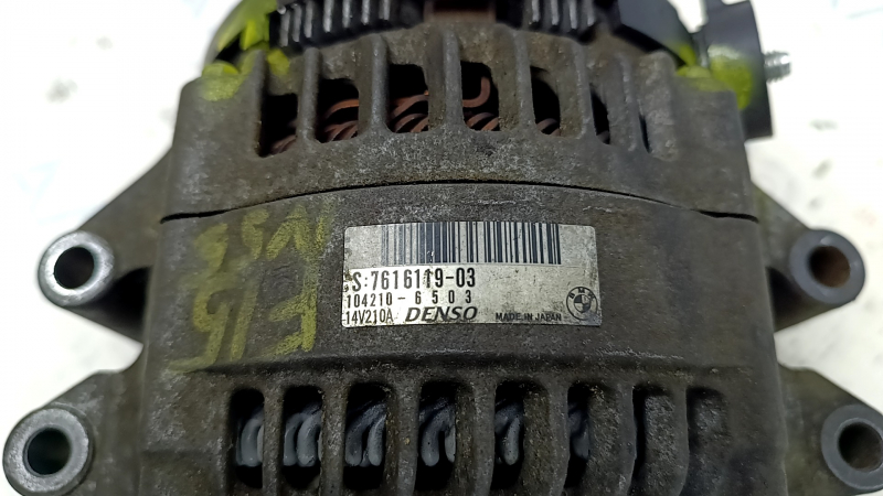 Генератор BMW X5 F15 14-18 210 Amp N55 повреждение водой