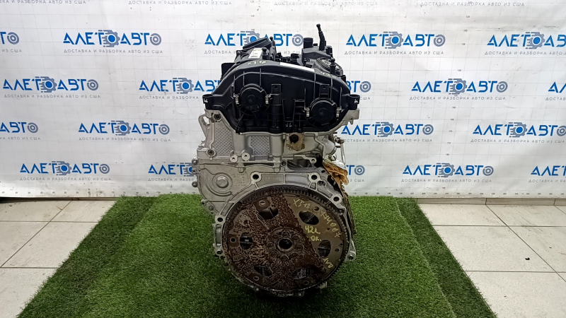Двигатель BMW X3 G01 18-19 2.0T B46B20B AWD 42к, без помпы и корпуса масляного фильтра, с форсунками и маховиком