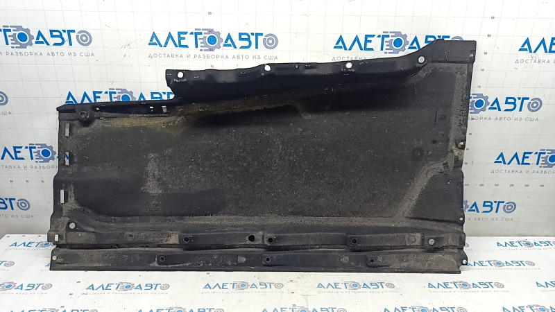Защита днища левая Audi Q5 80A 18-24 примята, надрывы