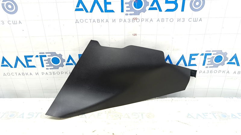 Накладка центральной консоли передняя правая Mazda CX-5 17-25 черная