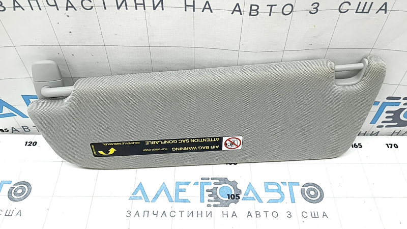 Козырек правый Audi A6 C7 12-16 серый, без крючка