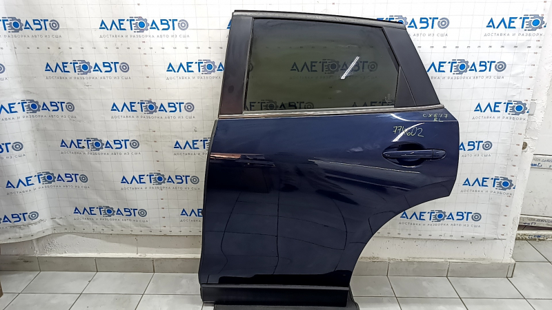 Дверь в сборе задняя левая Mazda CX-5 17-24 синий 42M