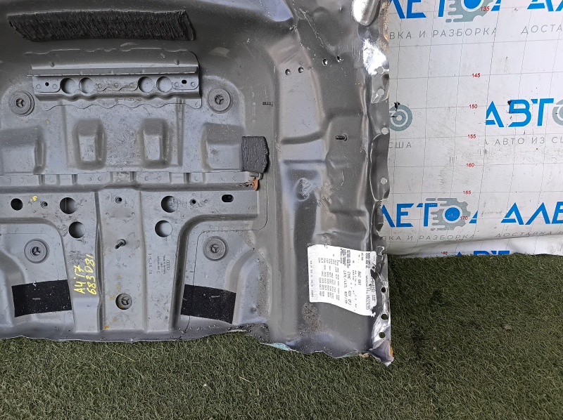 Корыто багажника Audi A4 B9 17-25 высверлено