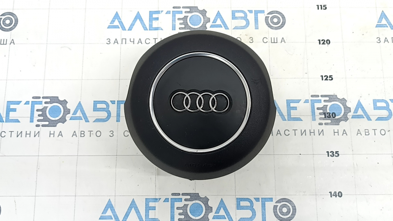 Подушка безопасности airbag в руль водительская Audi A6 C7 12-18 черная, царапины