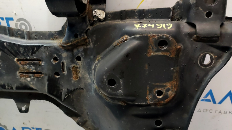 Подрамник передний Jeep Cherokee KL 19-23 2.4 3.2 погнут угол, ржавчина
