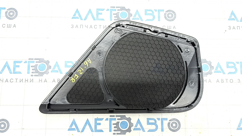 Сетка дверного динамика переднего правого нижняя Audi A6 C7 12-18 Bose, черная