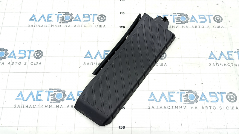 Площадка для отдыха ноги Audi A6 C7 12-18 черная, потерта