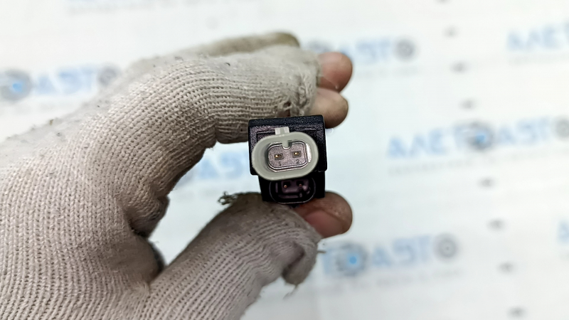 Ручка двери внешняя передняя правая в сборе Audi A6 C7 12-15 keyless хром, с подсветкой