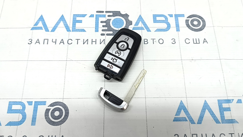 Ключ Ford Edge 19-21 smart, Sport, ST, ST-Line, 5 кнопок, с жалом, тычки