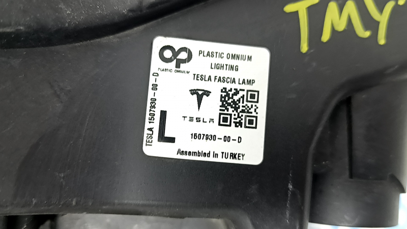Противотуманная фара птф левая Tesla Model Y 20-25 песок