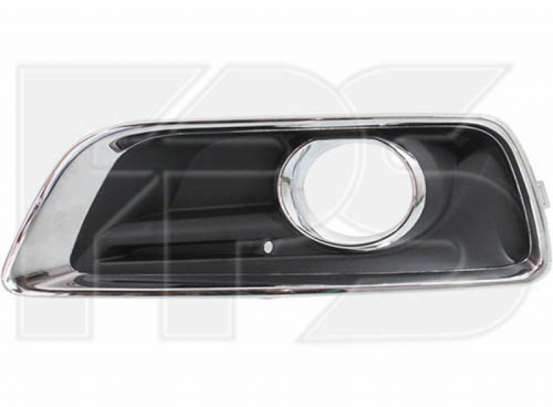 Решетка бампера правая Chevrolet Malibu 13-15 под птф