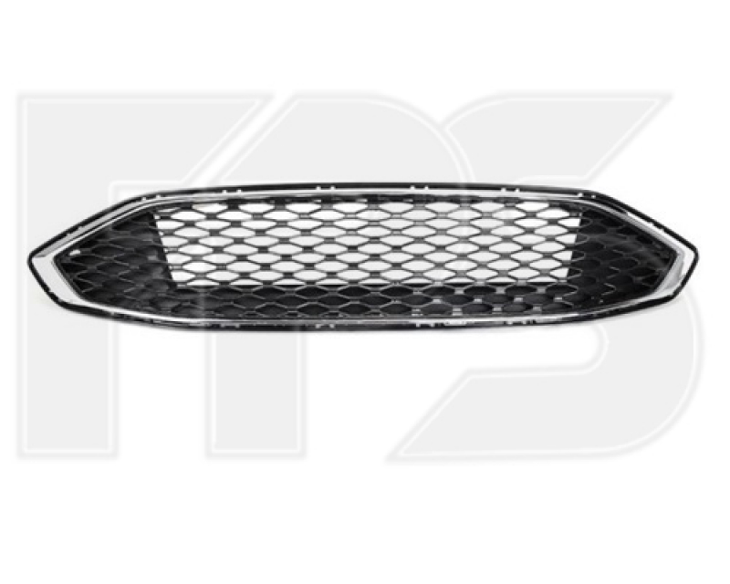 Решетка радиатора grill в сборе с обрамлением Ford Fusion mk5 17-19 Sport