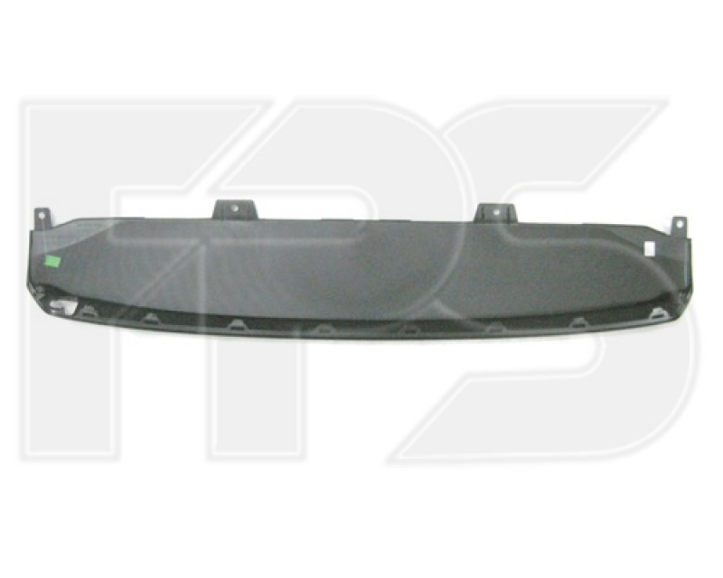 Накладка заднего бампера нижняя Honda Civic X FC 16-18 4d