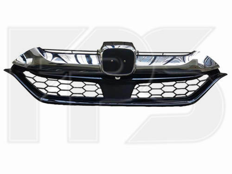 Молдинг решетки радиатора grill центральный Honda CRV 17-19