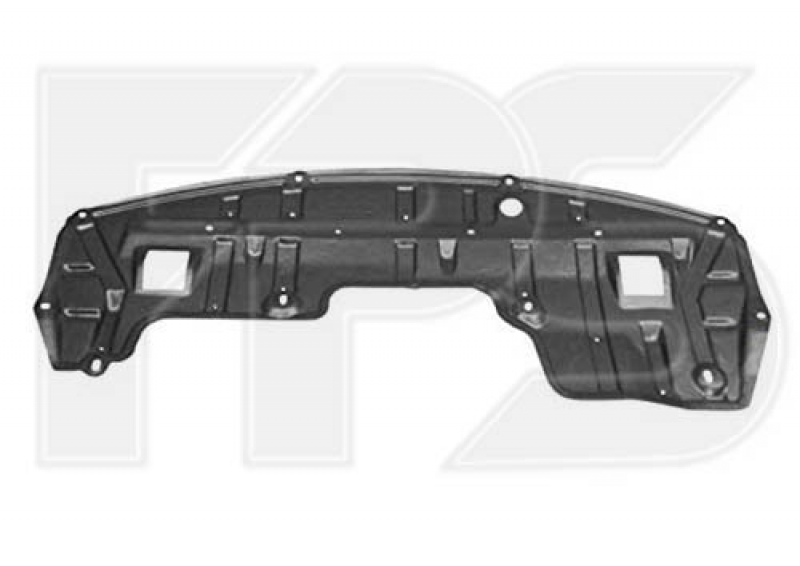 Защита переднего бампера Nissan Pathfinder 17-20 рест