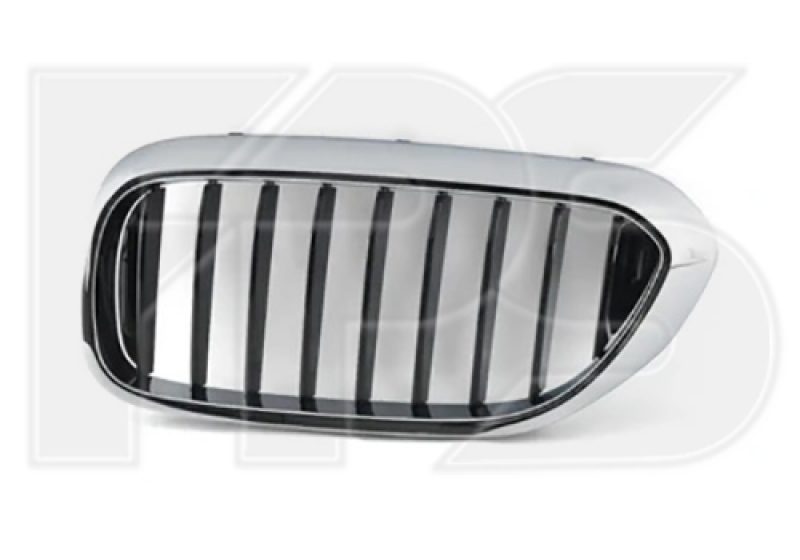Решетка радиатора grill левая BMW 5 G30 17-20 Sport Line