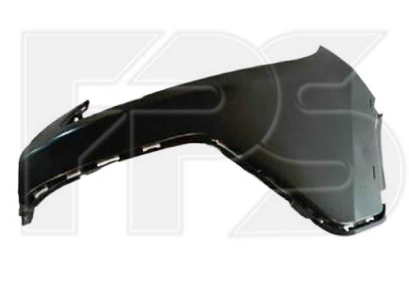 Бампер передний голый правый клык Jeep Cherokee KL 14-18 Trailhawk