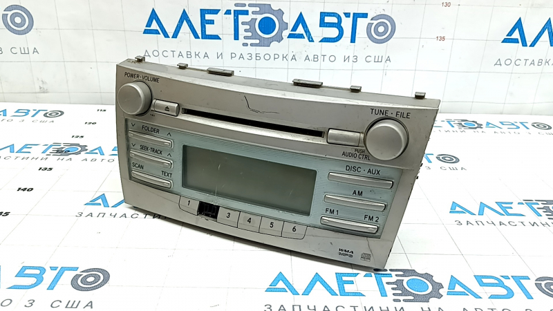 Головное устройство Toyota Camry v40 07-09 царапины, отсутствует кнопка, трещины