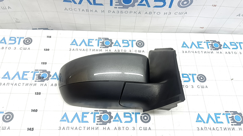 Зеркало боковое правое в сборе Ford Escape MK3 17-19 3 пина, графит J7, царапины