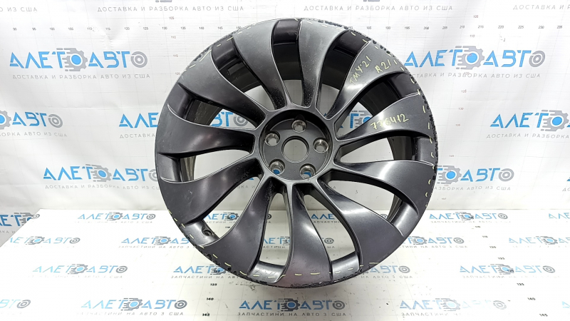 Диск колесный R21х9.5J ET40 Tesla Model Y 20-25 UBERTURBINE бордюрка