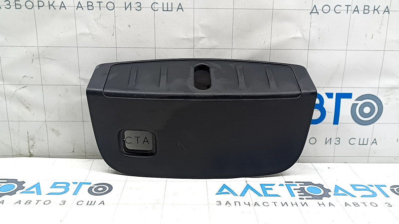 Накладка проема переднего багажника Tesla Model 3 18-23 черная, царапины