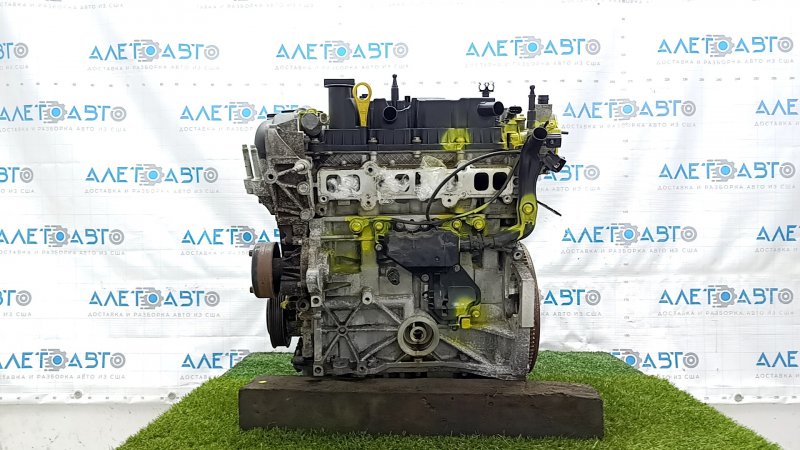 Двигатель Ford Escape MK3 17-19 1.5Т 85к запустился, с форсунками, компрессия 12-12-12-12, ржавый маховик, без навесного