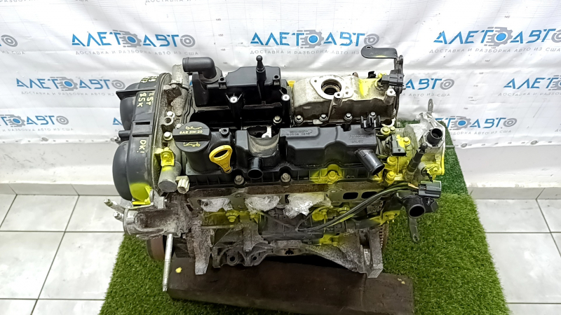 Двигатель Ford Escape MK3 17-19 1.5Т 85к запустился, с форсунками, компрессия 12-12-12-12, ржавый маховик, без навесного