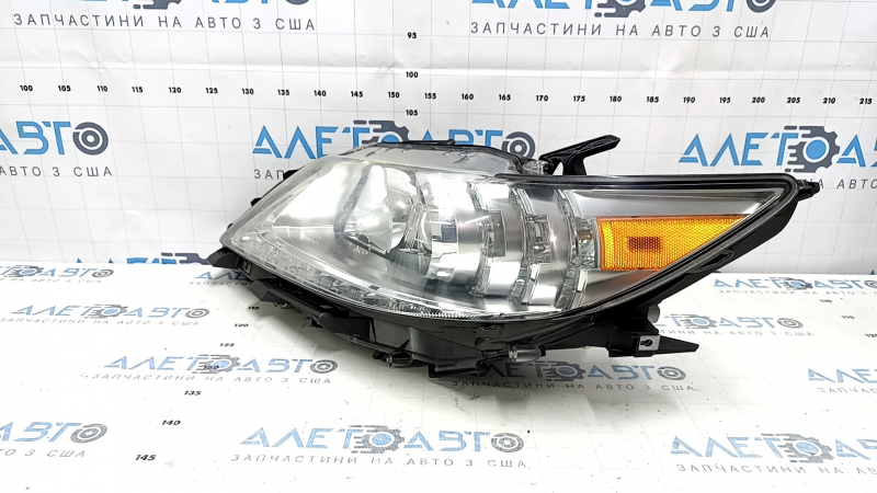 Фара передняя левая в сборе Lexus ES300h ES350 13-15 дорест ксенон + LED DRL, царапины, тычки, под полировку