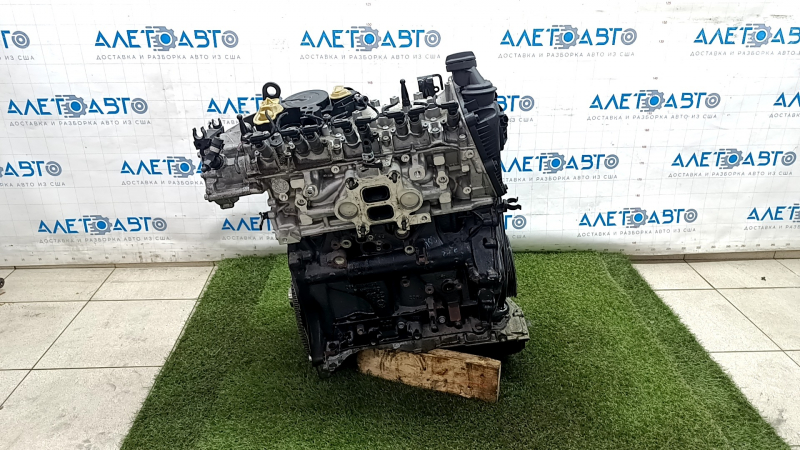 Двигатель Audi Q5 80A 18-20 2.0t DJYA 76к 11-11-11-11 сломаны шпильки