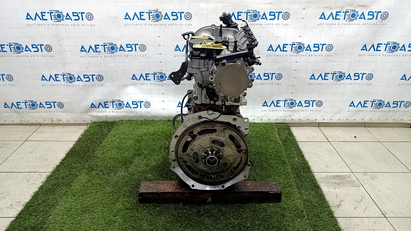 Двигатель Audi Q5 80A 18-20 2.0t DJYA 76к 11-11-11-11 сломаны шпильки