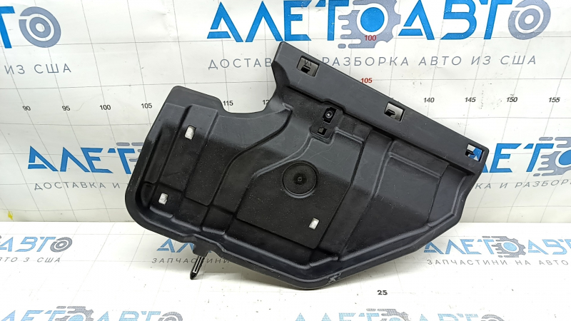 Накладка подторпедная ноги пассажира Toyota Prius V 12-17 черная