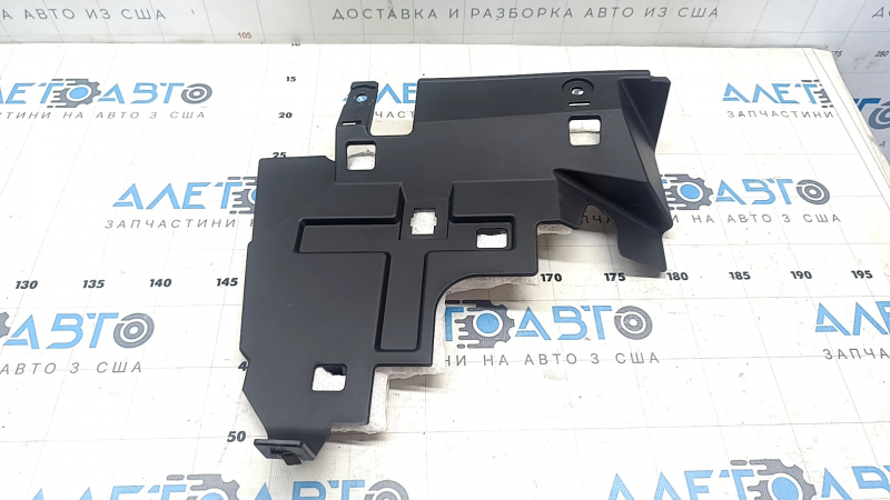 Накладка передней панели нижняя пространства ног водителя Nissan Leaf 13-17 черная
