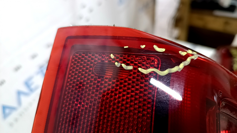 Фонарь внешний крыло правый Kia Niro 17-22 LED+галоген, рассохся уплотнитель, царапины, песок