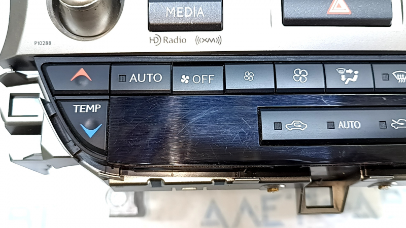 Головное устройство с управлением климата Lexus ES300h ES350 13-14 царапины, сломана кнопка