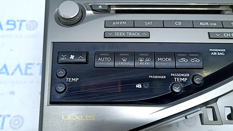 Головное устройство с управлением климата Lexus RX350 RX450h 10-15 царапины